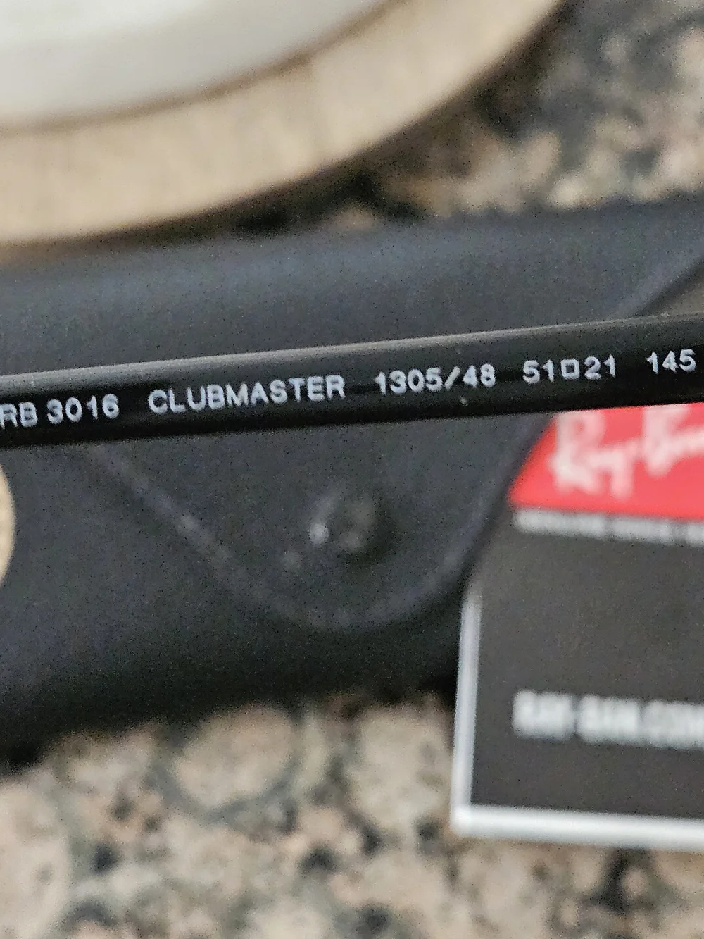 Ray-Ban Polarized Clubmaster Sunglasses in Black
